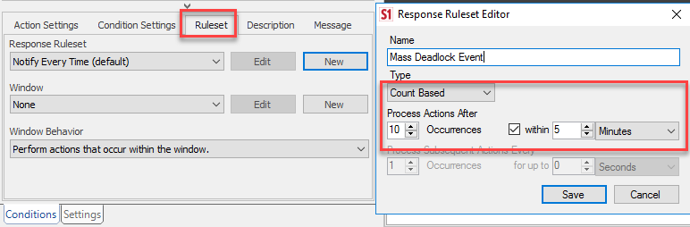 Count Based Ruleset